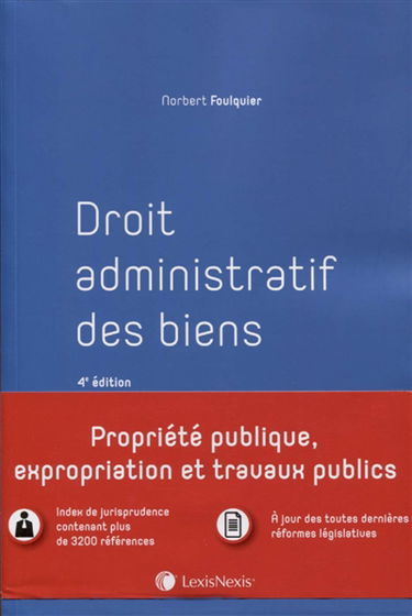 Droit administratif des biens