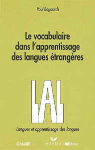 Le vocabulaire dans l'apprentissage des langues étrangères