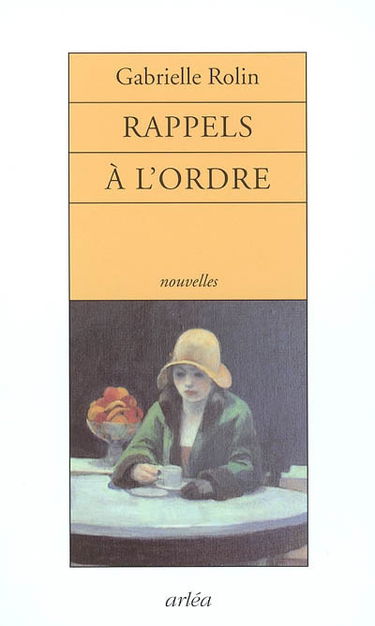 Rappels à l'ordre