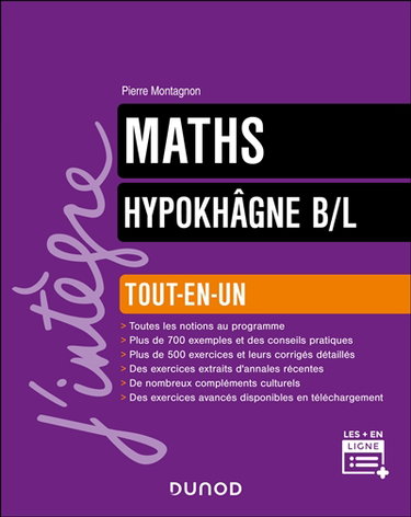 Couverture de Maths hypokhâgne BL : tout-en-un