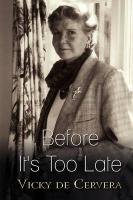 Couverture de Before It's Too Late