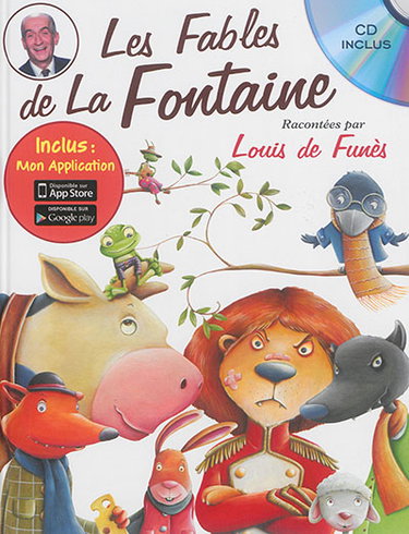 Couverture de Les fables de La Fontaine