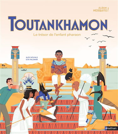 Couverture de Toutankhamon : le trésor de l'enfant pharaon