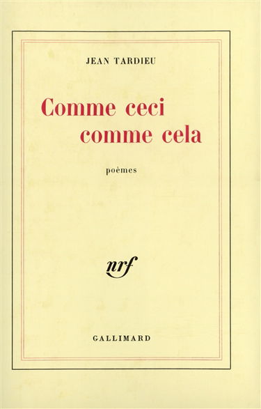 Comme ceci comme cela