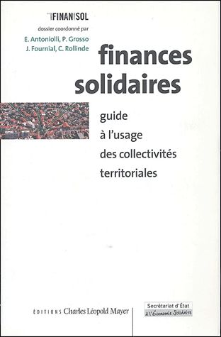 Finances solidaires : guide à l'usage des collectivités territoriales