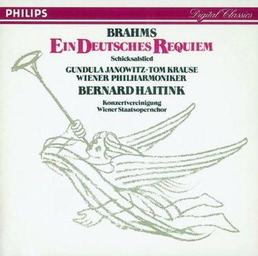 Couverture de Brahms: Ein Deutsches Requiem ~ Un Requiem Allemand, Op. 45