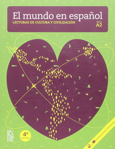 Couverture de El mundo en espanol - Lecturas de cultura y civilizacion: Libro + CD (Nivel