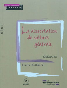 La dissertation de culture générale : concours