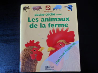 Cache-cache avec les animaux de la ferme (Mes livres magiques)