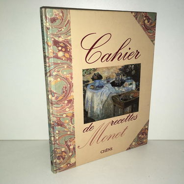 Cahier de recettes de Monet