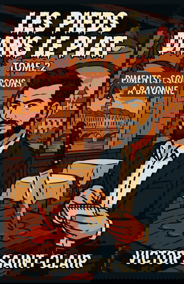 LES PIEDS DANS LE PLAT TOME 2 : PIMENTS ET SOUPÇONS À BAYONNE: Une nouvelle enquête cosy, drôle, immersive et pleine de saveurs, idéale pour les amateurs de mystères et de bonne chère.