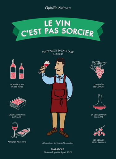 Le vin c'est pas sorcier : petit précis d'oenologie illustré