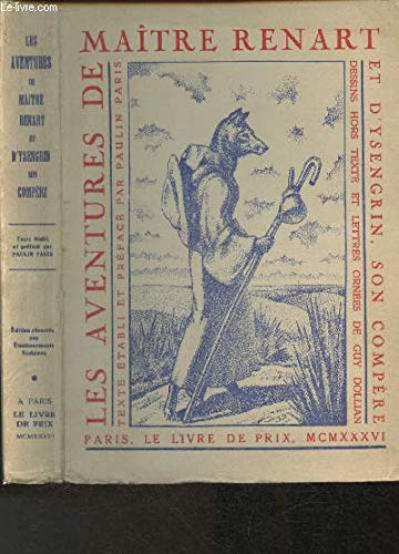 LES AVENTURES DE MAITRE RENART ET D'YSENGRIN SON COMPERE