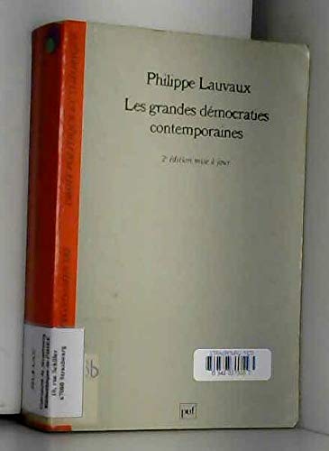 Les grandes démocraties contemporaines