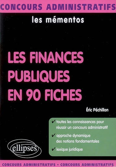 Les finances publiques en 90 fiches