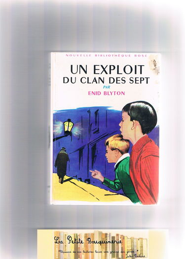 Un exploit du clan des sept - Illustrations de Langlais