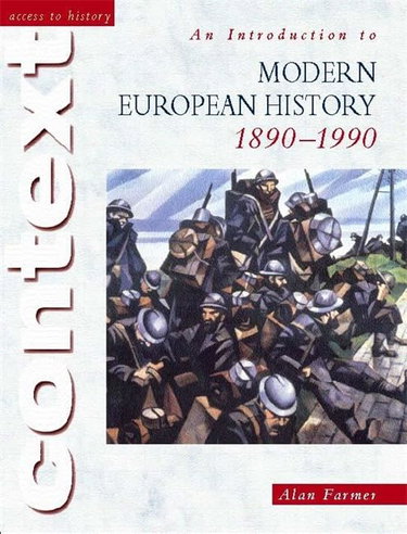Couverture de Access To History Context: An Introduction to Modern European History, 1890-1990