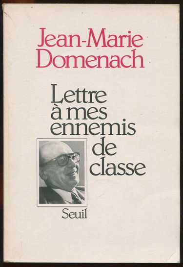 Lettre à mes ennemis de classe