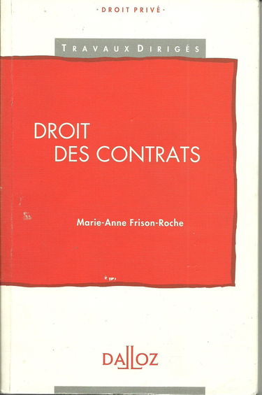 Droit des contrats