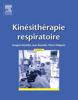 Couverture de Kinésithérapie respiratoire