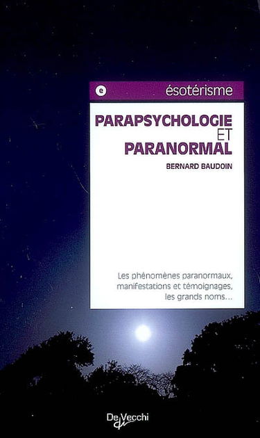 Parapsychologie et paranormal