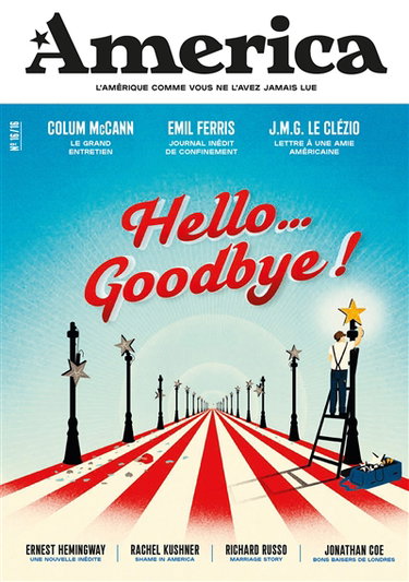 Couverture de America, n° 16. Hello... goodbye!