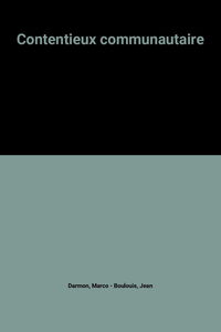 Contentieux communautaire