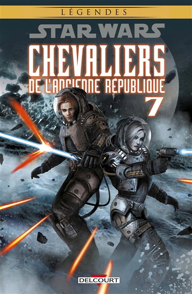 Couverture de Star Wars : chevaliers de l'Ancienne République. Vol. 7. La destructrice