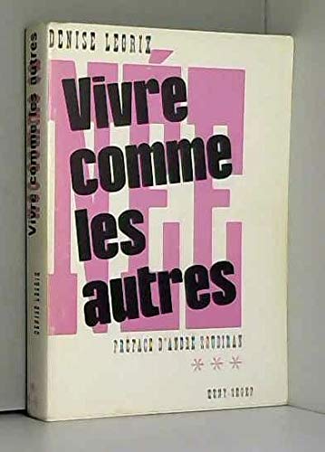 Couverture de Vivre comme les autres -née comme ça tome III