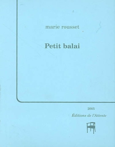 Couverture de Petit balai