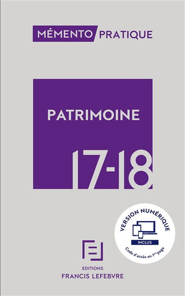 Patrimoine 2017-2018