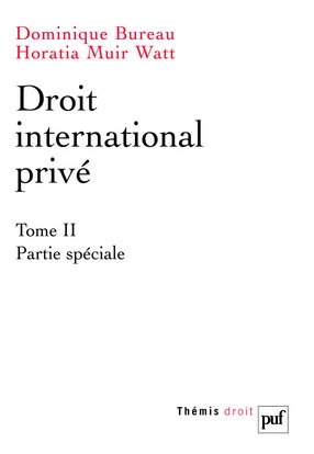 Droit international privé. Vol. 2. Partie spéciale
