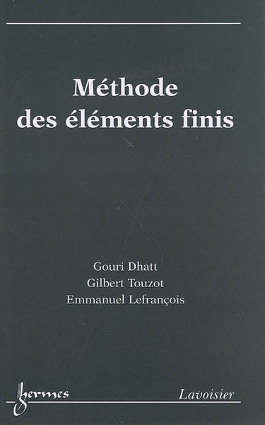 Couverture de Méthode des éléments finis