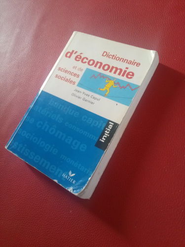 Dictionnaire d'économie et de sciences sociales