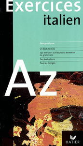 L'italien de A à Z : exercices