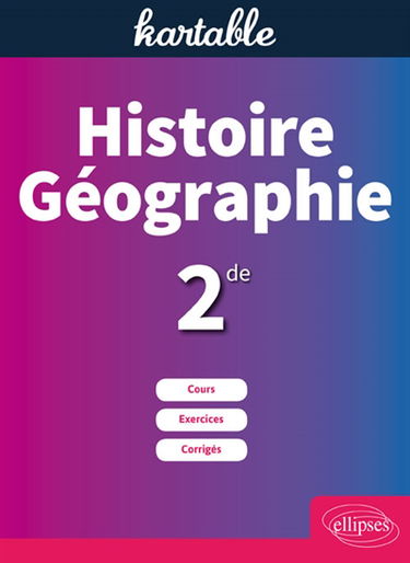 Histoire géographie, 2de