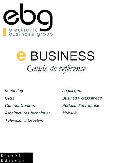 E-business : guide de référence