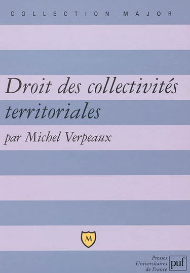 Droit des collectivités territoriales