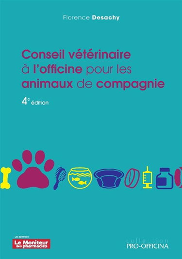 Couverture de Conseil vétérinaire à l'officine pour les animaux de compagnie par Florence Desachy