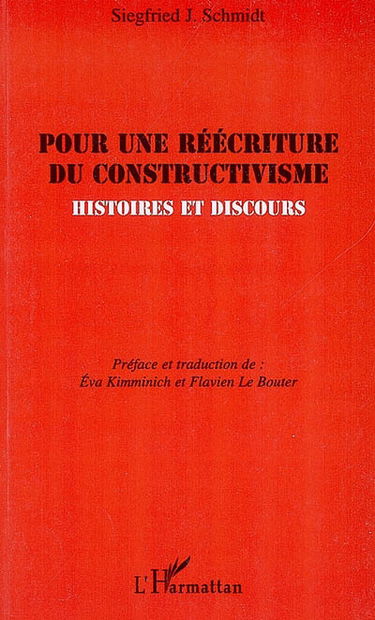 Pour une réécriture du constructivisme : histoires & discours