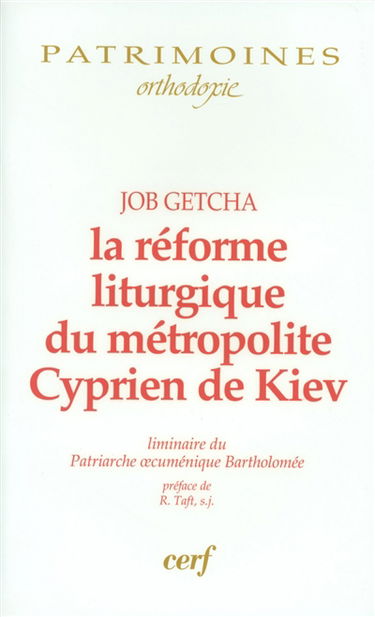 La réforme liturgique du métropolite Cyprien de Kiev : l'introduction du Typikon sabaïte dans l'office divin