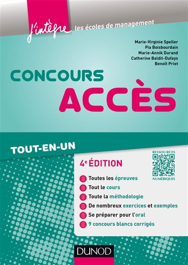 Concours Accès : tout-en-un