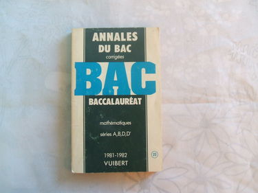 ANNALES DU BAC - MATHEMATIQUES SERIES A,B,D,D' - N° 22