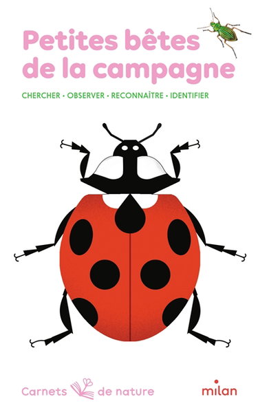 Couverture de Petites bêtes de la campagne : chercher, observer, reconnaître, identifier par Léon Rogez