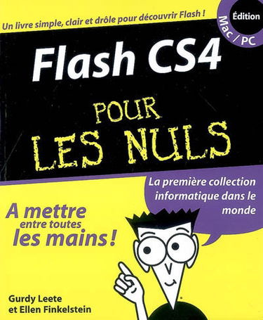Flash CS4 pour les nuls, édition Mac-PC