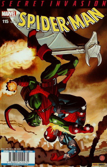 Couverture de Spider-man 115 par XXX