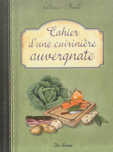 Couverture de Cahier d'une cuisinière auvergnate