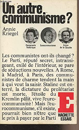 Un Autre communisme ?