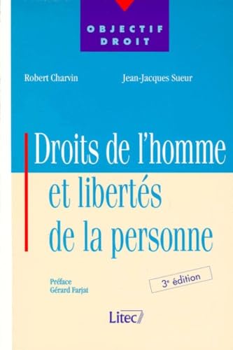 Droits de l'homme et libertés de la personne (ancienne édition)