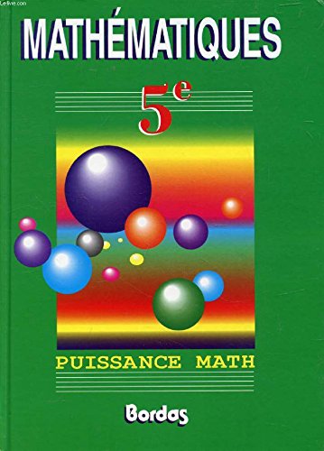 Mathématiques 5e